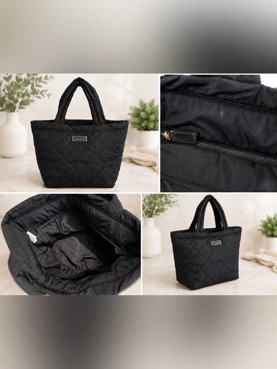 Marc Jacobs Handbags - Marc Jacobs Black Quilted Puffer Tote